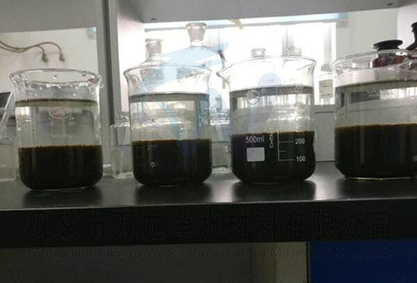 印染廠(chǎng)高效脫色劑污水處理效果